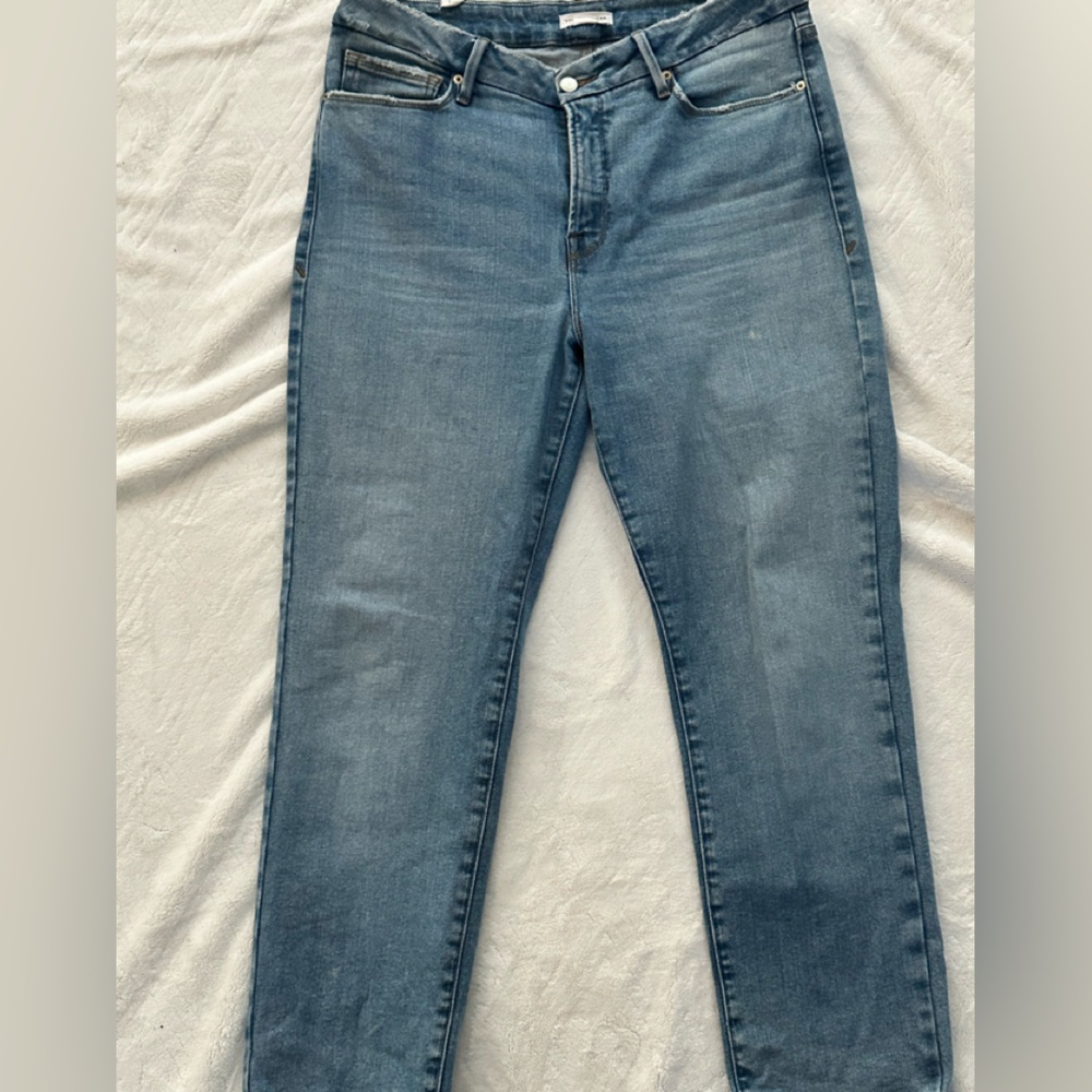 Good American Light Blue Skinny Jeans